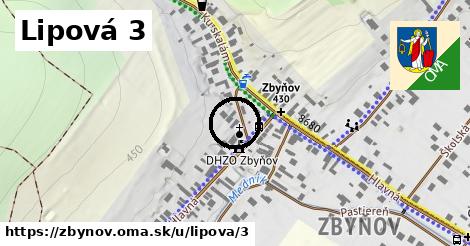 Lipová 3, Zbyňov