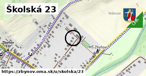 Školská 23, Zbyňov