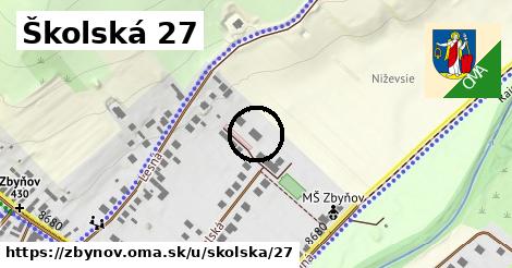 Školská 27, Zbyňov