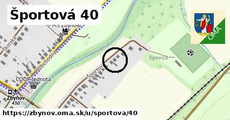 Športová 40, Zbyňov