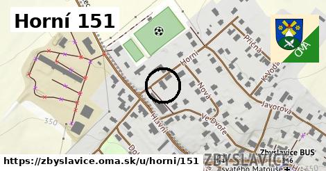 Horní 151, Zbyslavice