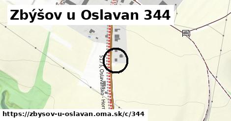 Zbýšov u Oslavan <span class="supisne">344</span>