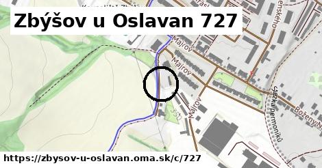 Zbýšov u Oslavan <span class="supisne">727</span>