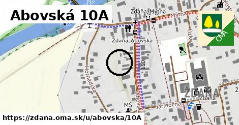 Abovská 10A, Ždaňa