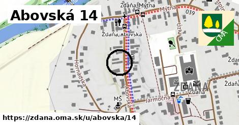 Abovská 14, Ždaňa