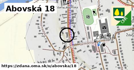 Abovská 18, Ždaňa