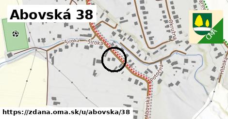 Abovská 38, Ždaňa