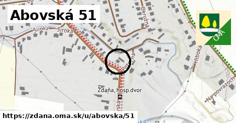 Abovská 51, Ždaňa