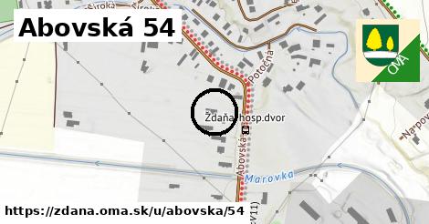 Abovská 54, Ždaňa