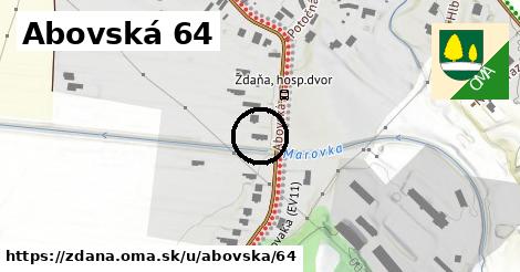 Abovská 64, Ždaňa