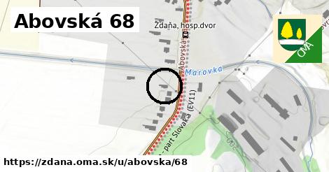 Abovská 68, Ždaňa