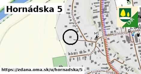 Hornádska 5, Ždaňa