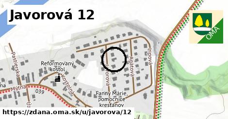 Javorová 12, Ždaňa