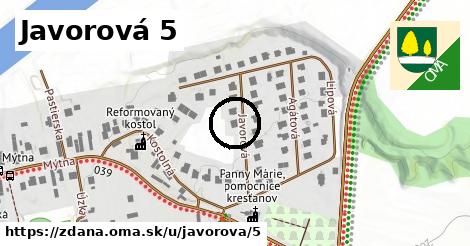 Javorová 5, Ždaňa