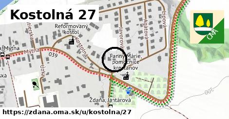 Kostolná 27, Ždaňa