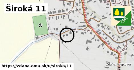 Široká 11, Ždaňa