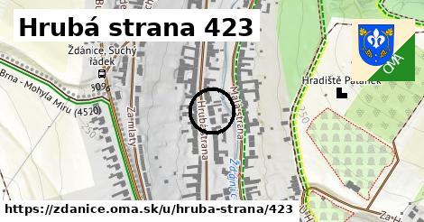 Hrubá strana 423, Ždánice