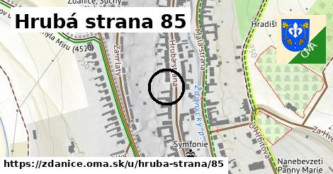 Hrubá strana 85, Ždánice