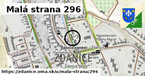 Malá strana 296, Ždánice