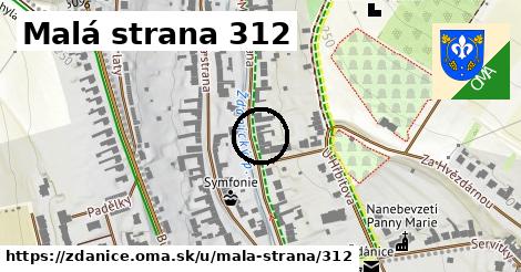 Malá strana 312, Ždánice