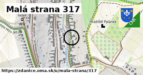 Malá strana 317, Ždánice