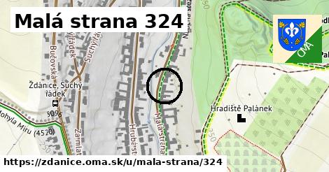 Malá strana 324, Ždánice