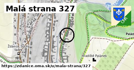 Malá strana 327, Ždánice