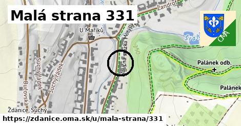 Malá strana 331, Ždánice