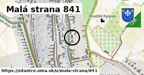 Malá strana 841, Ždánice