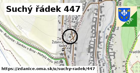 Suchý řádek 447, Ždánice