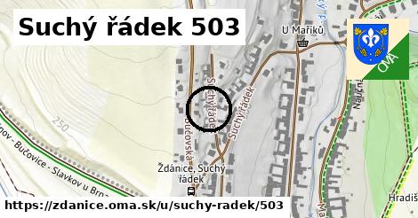 Suchý řádek 503, Ždánice