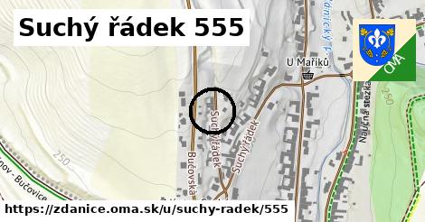 Suchý řádek 555, Ždánice