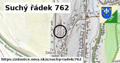 Suchý řádek 762, Ždánice