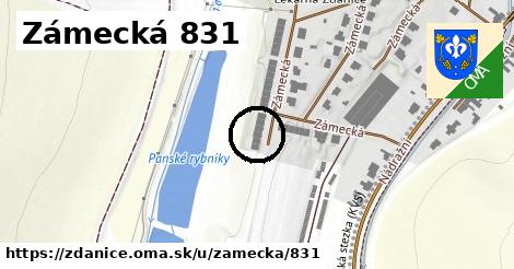 Zámecká 831, Ždánice