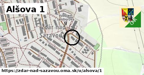 Alšova 1, Žďár nad Sázavou