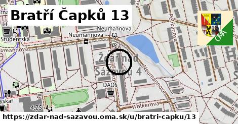 Bratří Čapků 13, Žďár nad Sázavou