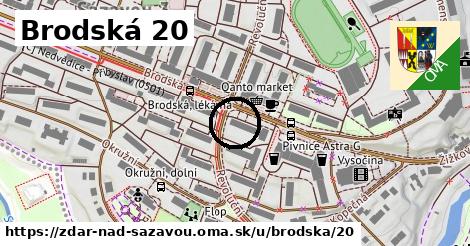 Brodská 20, Žďár nad Sázavou