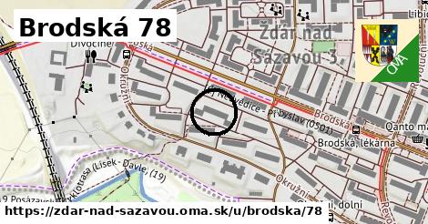 Brodská 78, Žďár nad Sázavou