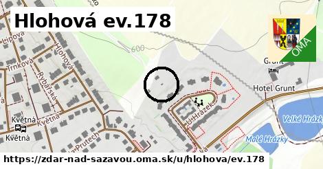 Hlohová ev.178, Žďár nad Sázavou