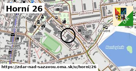 Horní 26, Žďár nad Sázavou