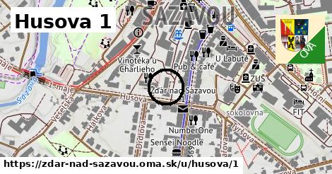 Husova 1, Žďár nad Sázavou