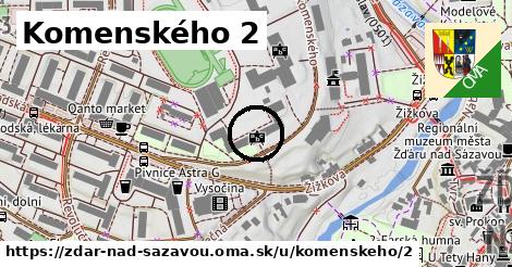 Komenského 2, Žďár nad Sázavou