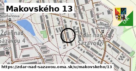 Makovského 13, Žďár nad Sázavou
