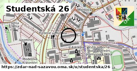 Studentská 26, Žďár nad Sázavou