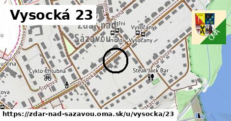 Vysocká 23, Žďár nad Sázavou