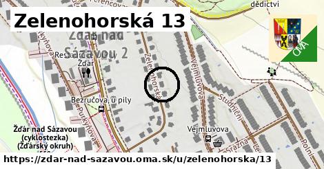 Zelenohorská 13, Žďár nad Sázavou