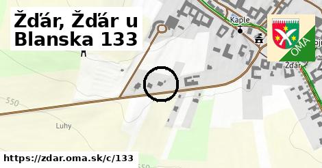 Žďár, Žďár u Blanska <span class="supisne">133</span>