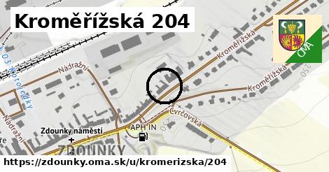 Kroměřížská 204, Zdounky