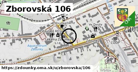 Zborovská 106, Zdounky