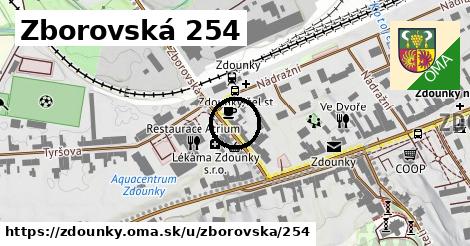 Zborovská 254, Zdounky